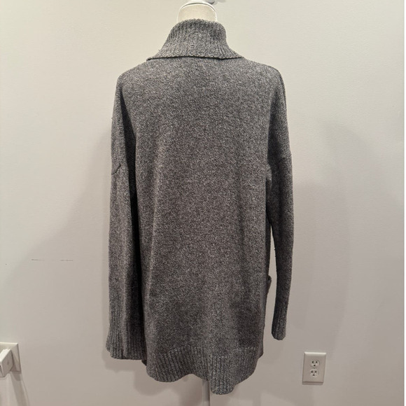 Banana Republic Gray Open Front Cardigan - Large - Picture 2 of 6